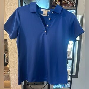 Nike golf blue polo size medium